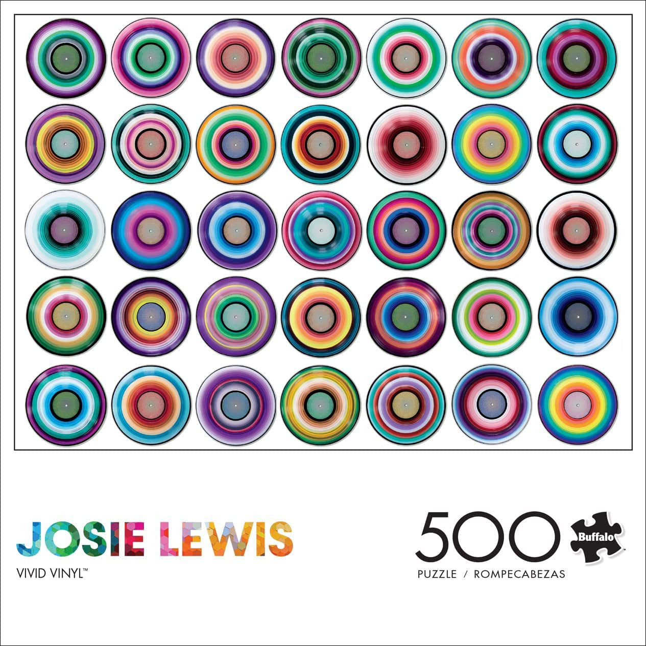 Josie Lewis: Vivid Vinyl 500 Piece Jigsaw Puzzle