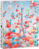 blanc - Series C: Eiffel Tower Balloons 500 Piece Jigsaw Puzzle