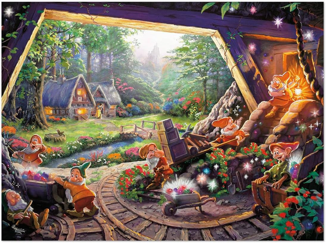 Ceaco: Sapphire Select: Disney: Snow White and The Seven Dwarfs 1000 Piece Puzzle