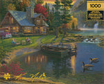 Gold Collection: Mountain Paradise 1000 Piece Puzzle