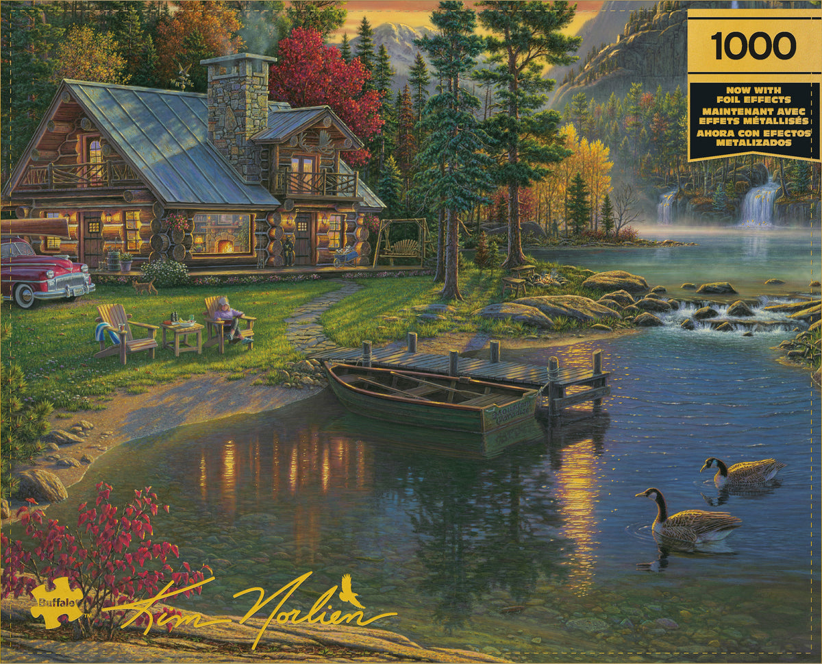 Gold Collection: Mountain Paradise 1000 Piece Puzzle