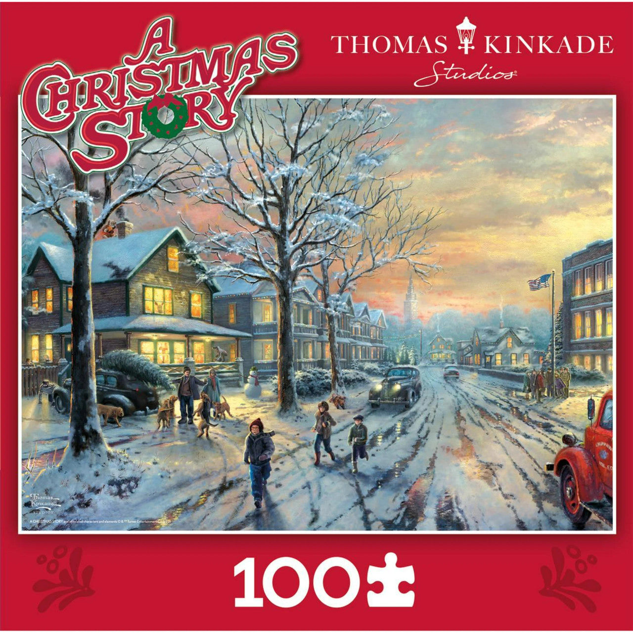 Ceaco Puzzle: Thomas Kinkade - A Christmas Story 100 Piece Puzzle