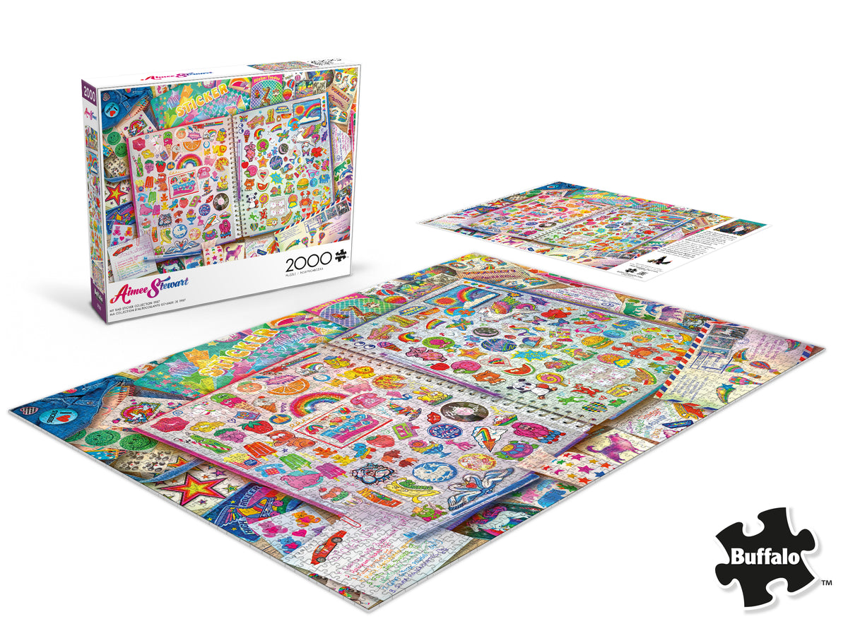 Aimee Stewart: My Rad Sticker Collection 1987 - 2000 Piece Puzzle