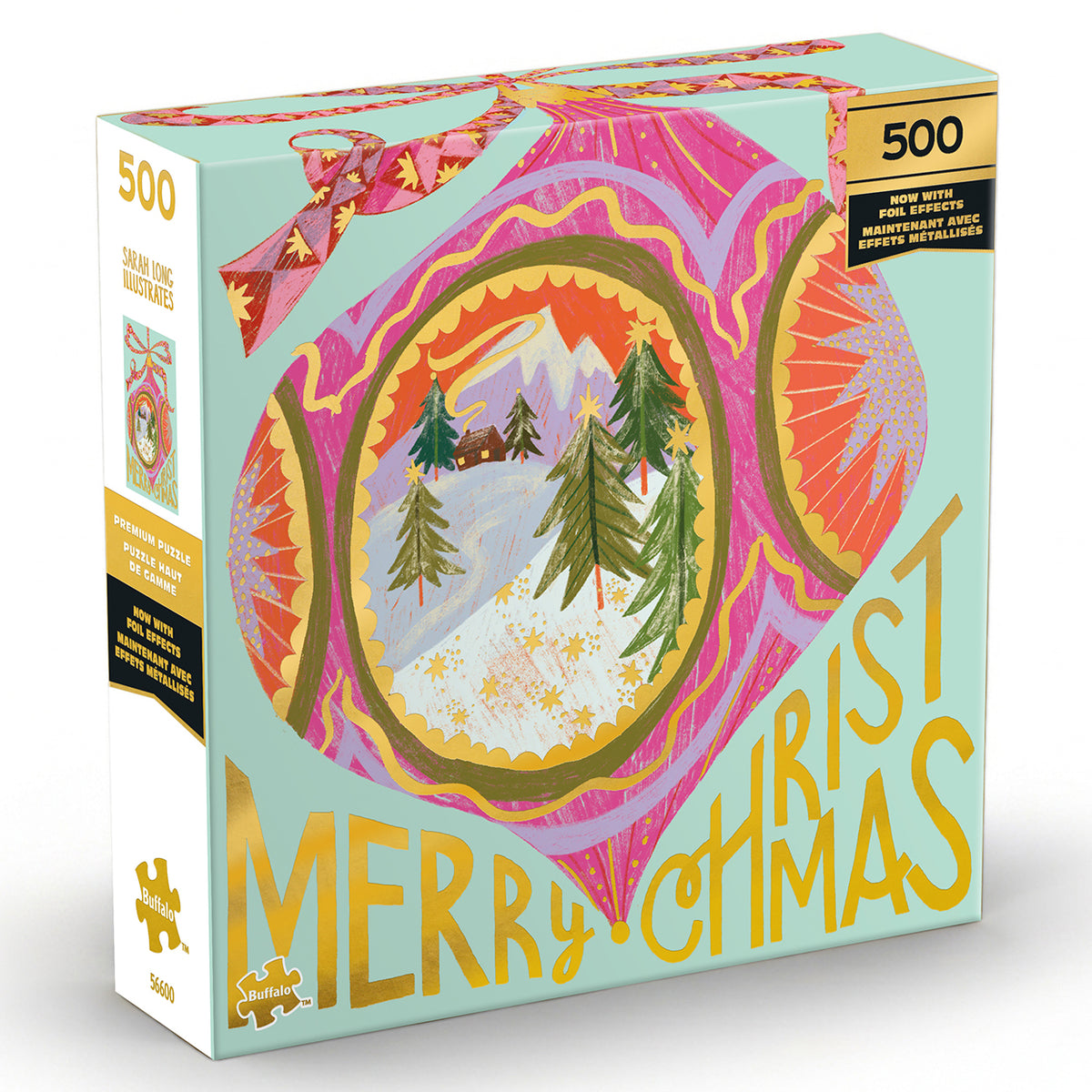 Gold Collection: Christmas Bauble 500 Piece Puzzle