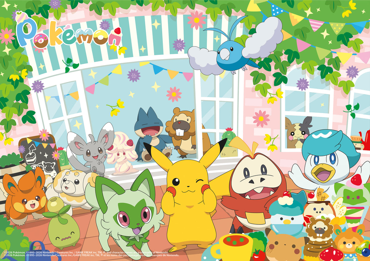 Pokemon Happy Cafe 500 Piece Jigsaw Puzzle