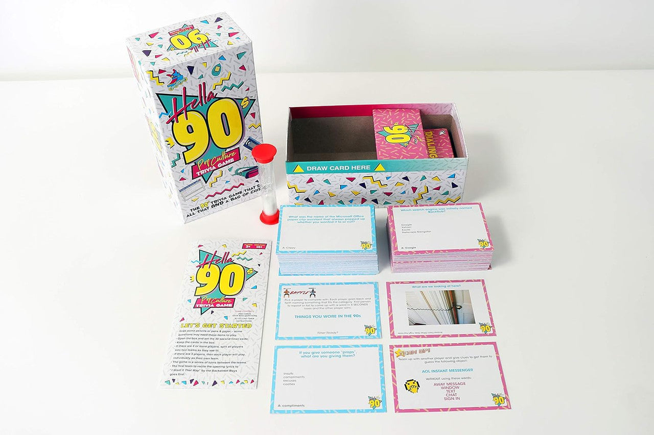 Hella 90's Pop Culture Trivia Game