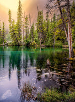 blanc - Series G: Grassi Lakes, Alberta Canada 300 Piece Jigsaw Puzzle