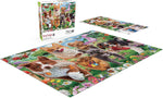 Dog Days: Playtime in the Meadow 750 Piece Puzzle