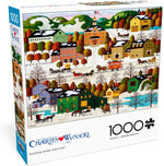 Charles Wysocki: Blossom River Junction 1000 Piece Jigsaw Puzzle