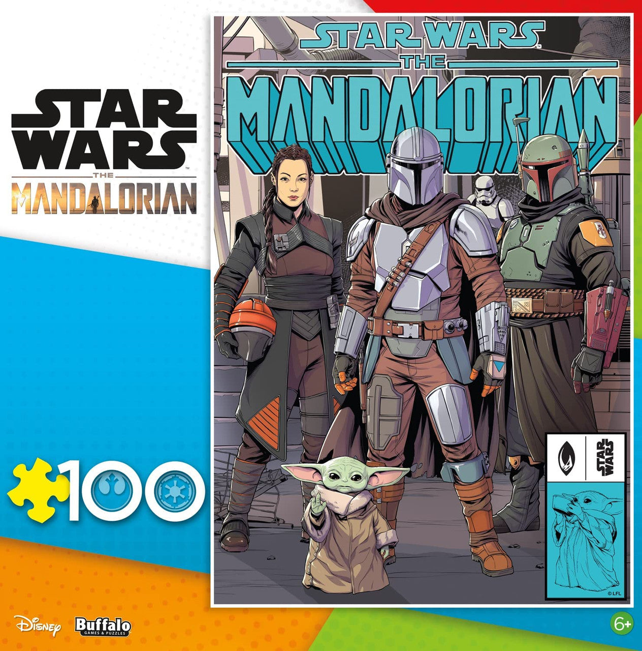 Entertainment: Star Wars: Legendary Bounty 100 Piece Jigsaw Puzzle