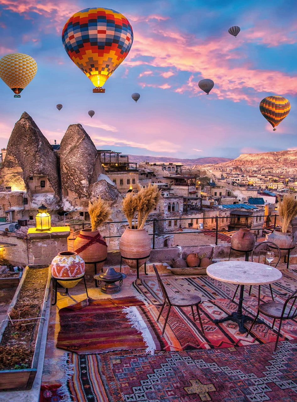 blanc - Series D: Cappadocia Hot Air Balloons 1000 Piece Jigsaw Puzzle