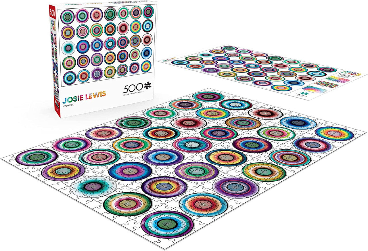 Josie Lewis: Vivid Vinyl 500 Piece Jigsaw Puzzle