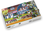 Charles Wysocki: Prairie Wind Flowers 1000 Piece Puzzle - Silver Select: Giftable Box With Silver Foil Accents