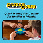 Press to Guess - Interactive Category Guessing Game | Electronic Game Board for Up to 6 Players | Guess, Challenge, and Win! Perfect for Ages 8+