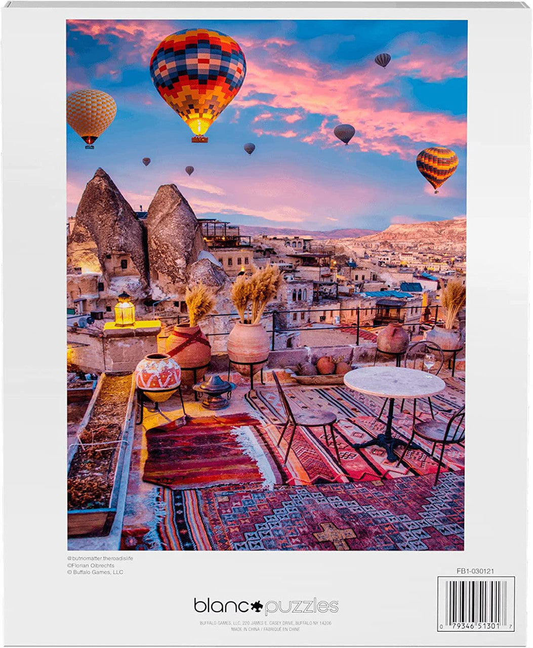 blanc - Series D: Cappadocia Hot Air Balloons 1000 Piece Jigsaw Puzzle