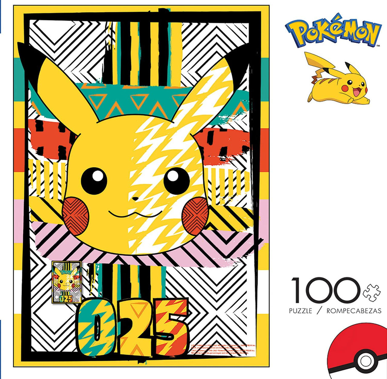 Entertainment: Pokemon: #025 Summer Pattern 100 Piece Jigsaw Puzzle