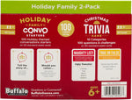 Card Game - Christmas Trivia Family Game 2 Pack