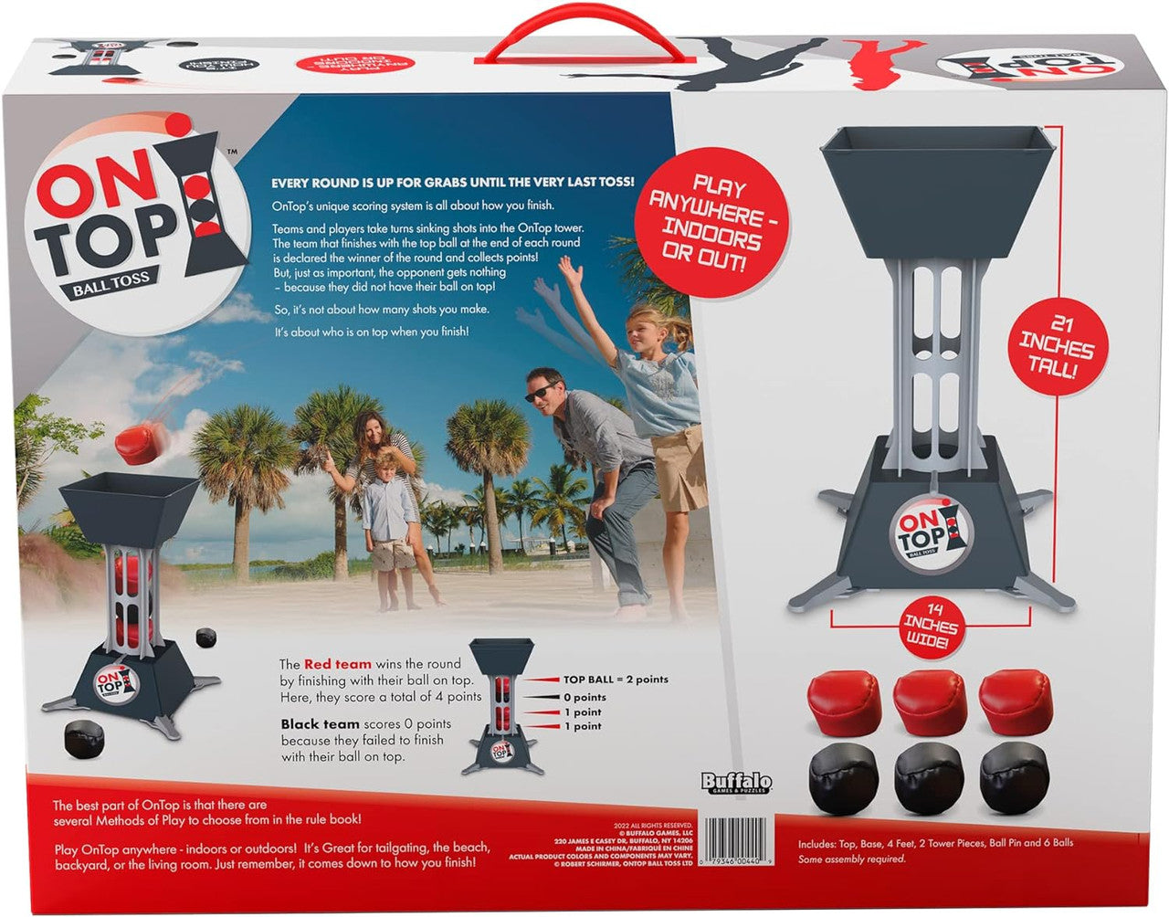 On Top Ball Toss Game