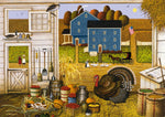 Charles Wysocki AMERICANA: Turkey in the Straw 500 Piece Jigsaw Puzzle