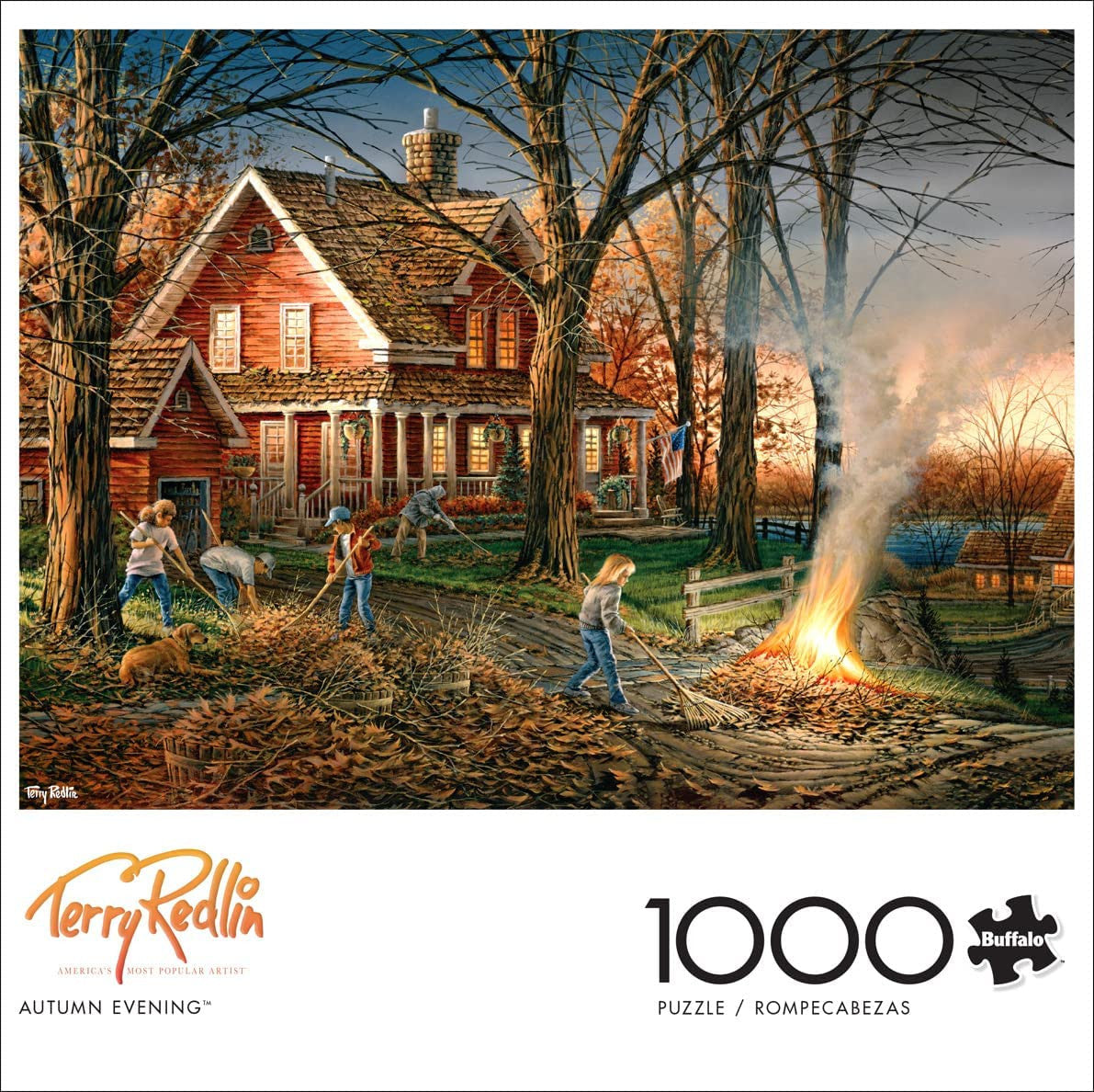 Terry Redlin: Autumn Evening 1000 Piece Jigsaw Puzzle – Buffalo Games