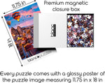 blanc - Series D: Cappadocia Hot Air Balloons 1000 Piece Jigsaw Puzzle