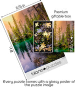 blanc - Series G: Grassi Lakes, Alberta Canada 300 Piece Jigsaw Puzzle