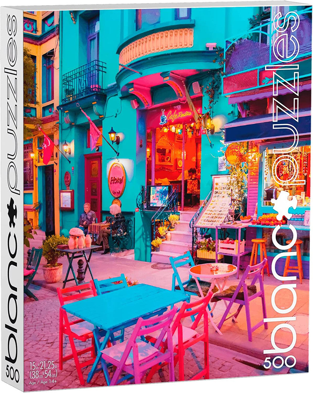 blanc: SULTANAHMET NEIGHBORHOOD, ISTANBUL 500 Piece Puzzle