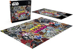 Star Wars Sticker Collage 300 Piece Puzzle