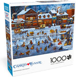 Charles Wysocki:  Bostonians and Beans 1000 Piece Jigsaw Puzzle