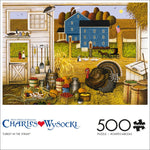 Charles Wysocki AMERICANA: Turkey in the Straw 500 Piece Jigsaw Puzzle