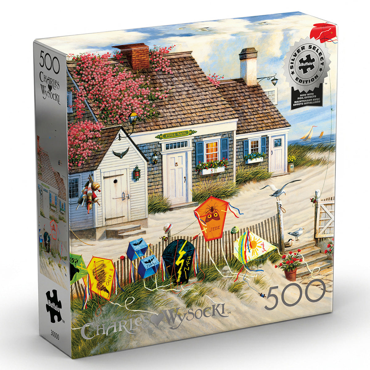 Charles Wysocki - Silver Select: Rootbeer Break at the Butterfields 500 Piece Puzzle