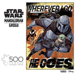 Star Wars: The Mandalorian and Grogu 500 Piece Jigsaw Puzzle