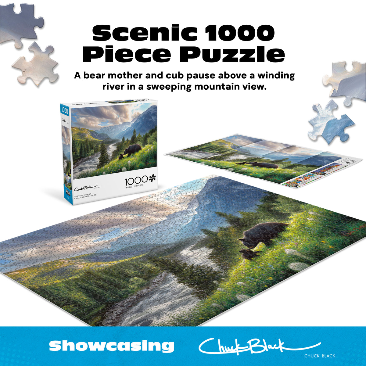 Charles Black: Mountain Momma 1000 Piece Puzzle
