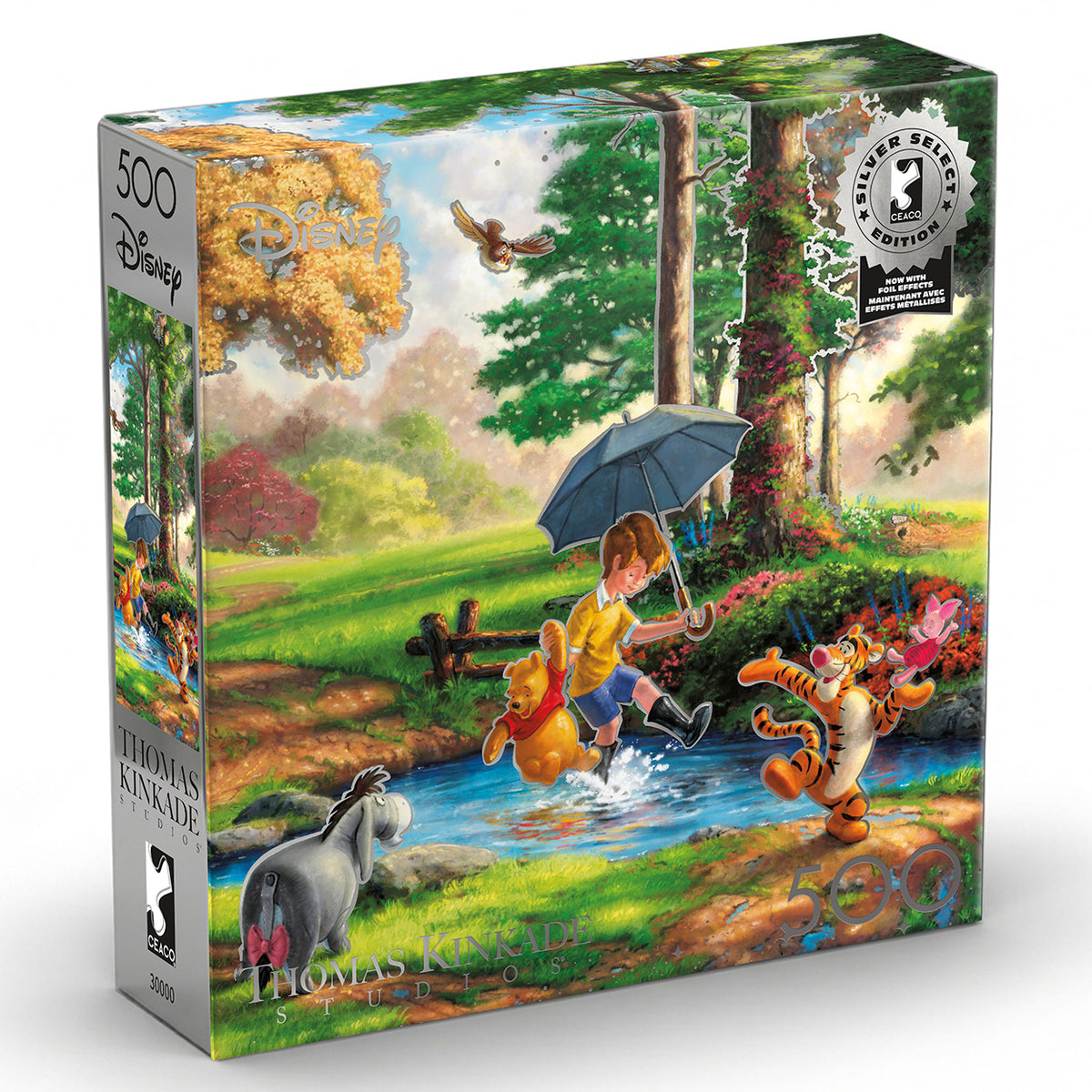 Thomas Kinkade Disney Silver Select: Winnie the Pooh 500 Piece Puzzle