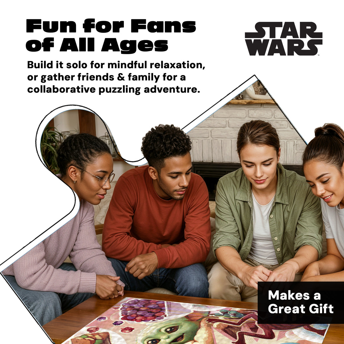 Star Wars: Snack Time for Grogu 300 Piece Puzzle