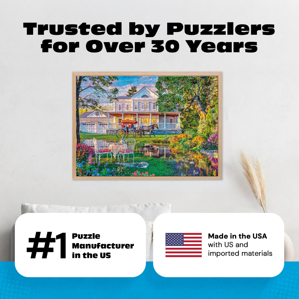 Country Life: Country Estate 500 Piece Puzzle