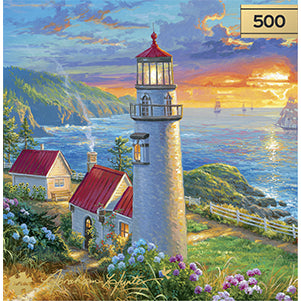 Gold Collection – Evening Watch 500 Piece Jigsaw Puzzle - Abraham Hunter