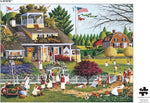 Charles Wysocki - Love 1000 Piece Puzzle (Silver Select Edition - Giftable package with silver foil accents)