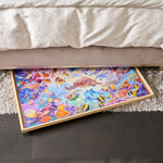 Wooden Puzzle Table with Drawers - For 2000 Piece Jigsaw Puzzles
