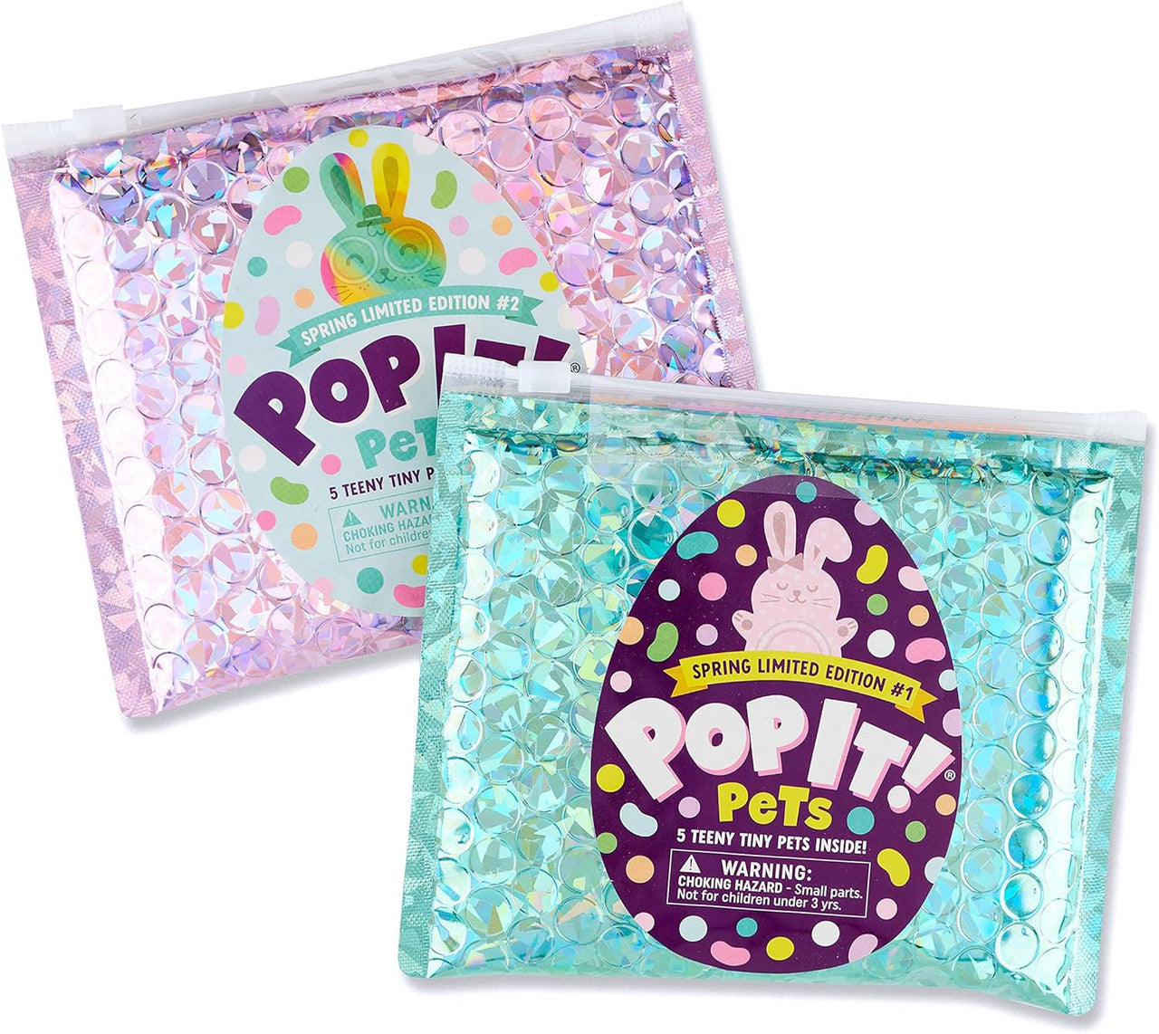 Pop It! Pets Spring Limited Edition - Mystery Bag Collectables Fidget and Sensory Toy