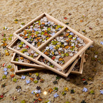 Wooden Puzzle Table with Drawers - For 1000 Piece Jigsaw Puzzles
