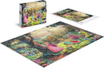 Ceaco Puzzle: TK Disney: Sleeping Beauty 1000 Piece Puzzle (Silver Select: Giftable package with silver foil accents)