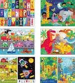 Little Buffalo - 8 Pack Tray Puzzles for Kids Ages 4+