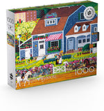 Charles Wysocki: Prairie Wind Flowers 1000 Piece Puzzle - Silver Select: Giftable Box With Silver Foil Accents
