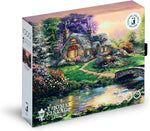 Ceaco Puzzle: Thomas Kinkade: Sweetheart Retreat  1000 Piece Puzzle (Silver Select: Giftable package with silver foil accents)