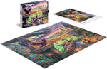 Ceaco Puzzle: TK Disney: Maleficent 1000 Piece Puzzle (Silver Select: Giftable package with silver foil accents)