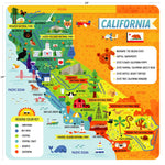 Little Buffalo State Puzzle 49-Piece California Jigsaw Puzzle - Kids Puzzles: Ages 4+