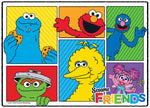 Sesame Street Multipack 4 in1 Kids Puzzles 48-piece, 72-piece, 100-piece Puzzles