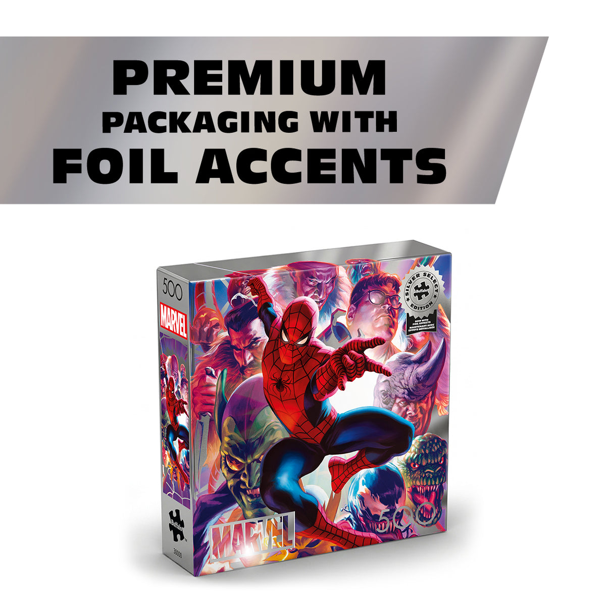 Marvel Silver Select: The Amazing Spider-Man #33 - 500 Piece Puzzle