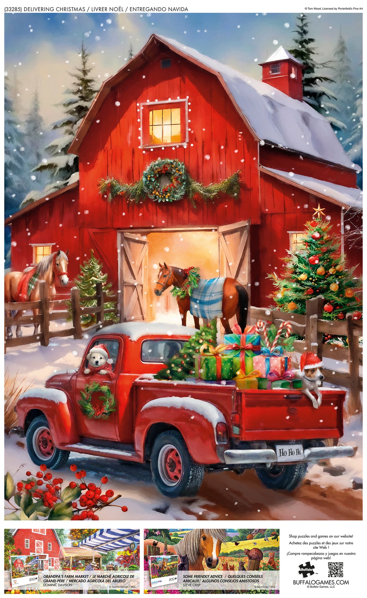 Country Life: Delivering Christmas 500 Piece Jigsaw Puzzle